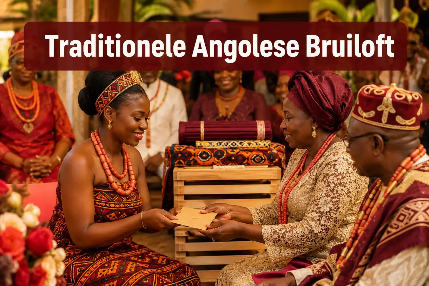 Hoe ziet een traditionele Angolese bruiloft eruit?