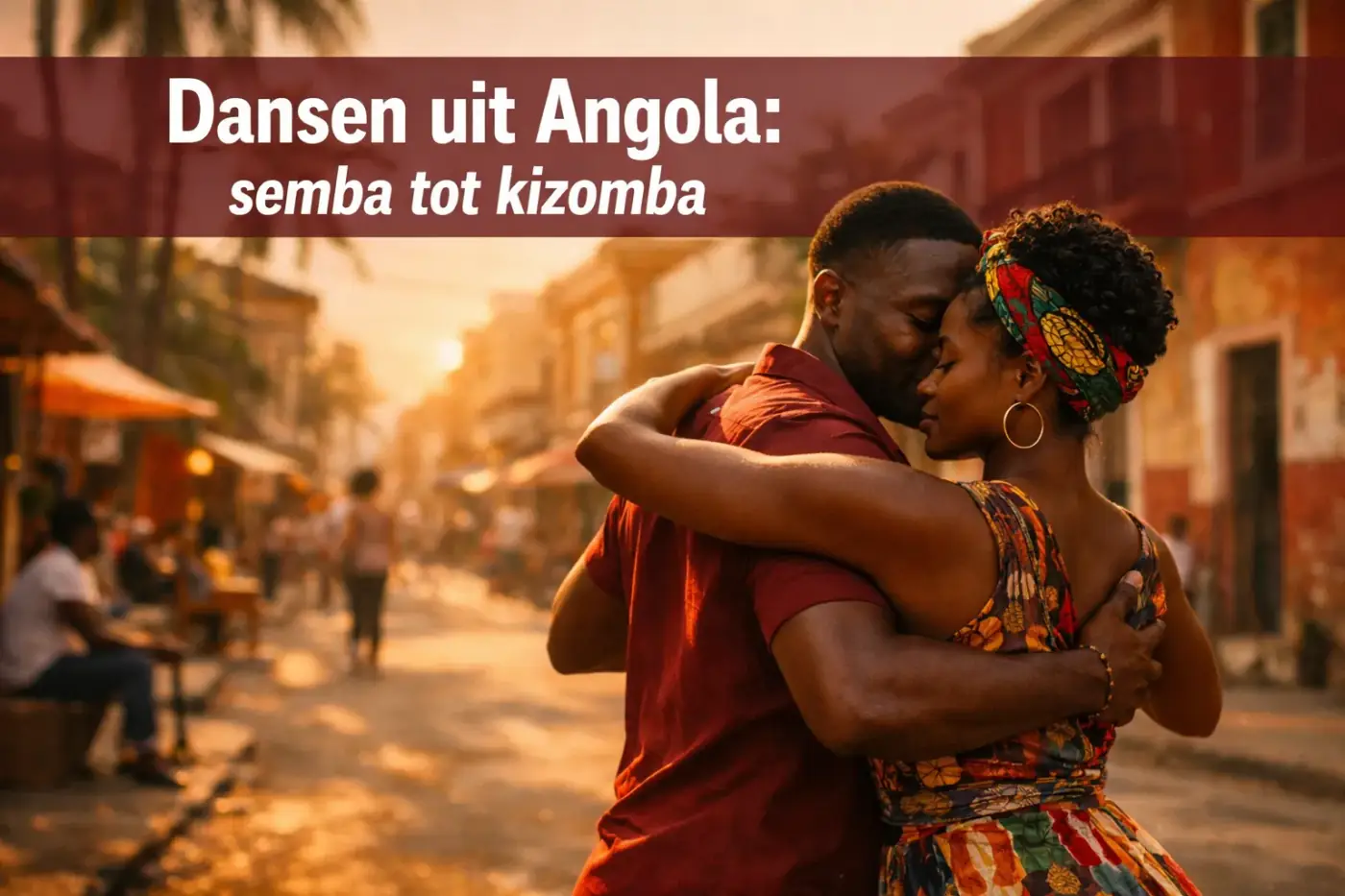 Dansers voeren een Angolese dans op, deel van de Afrikaanse danstraditie