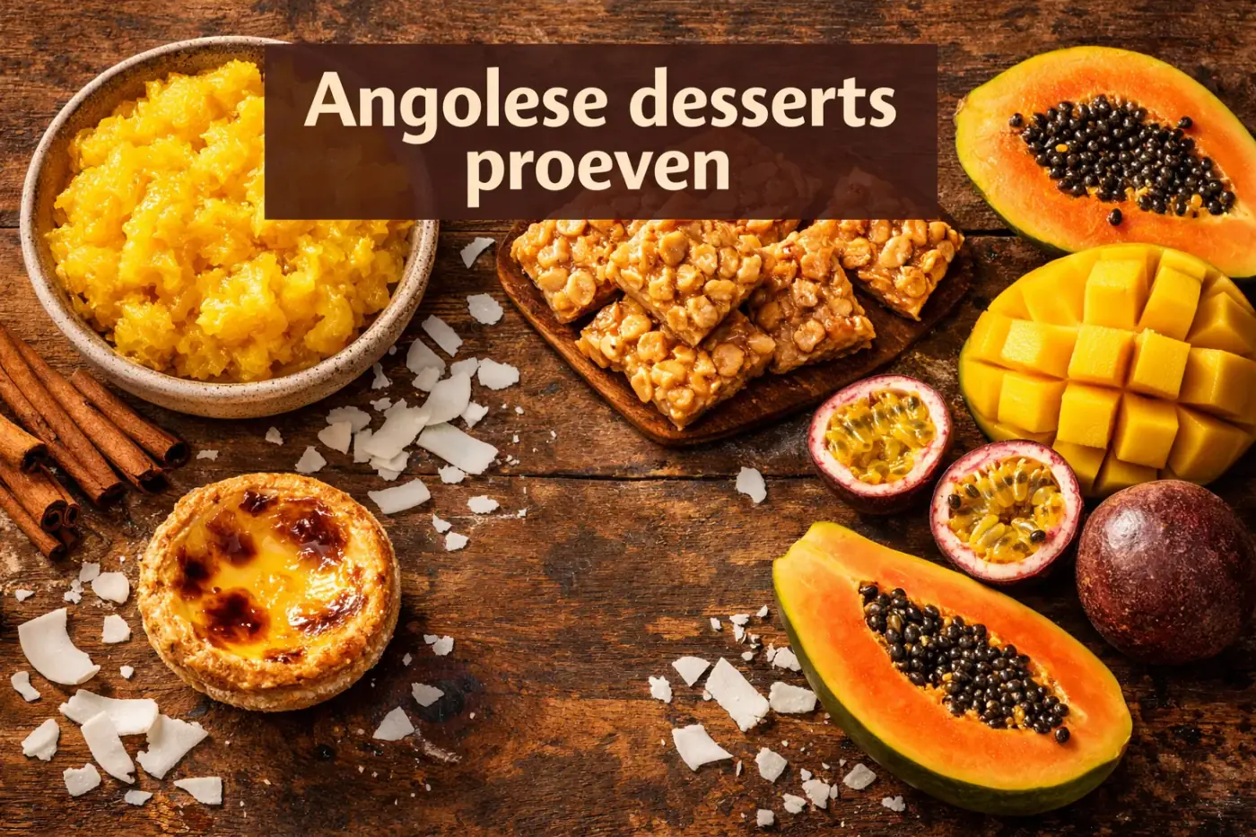 Angolese desserts en zoetigheden die je moet proberen