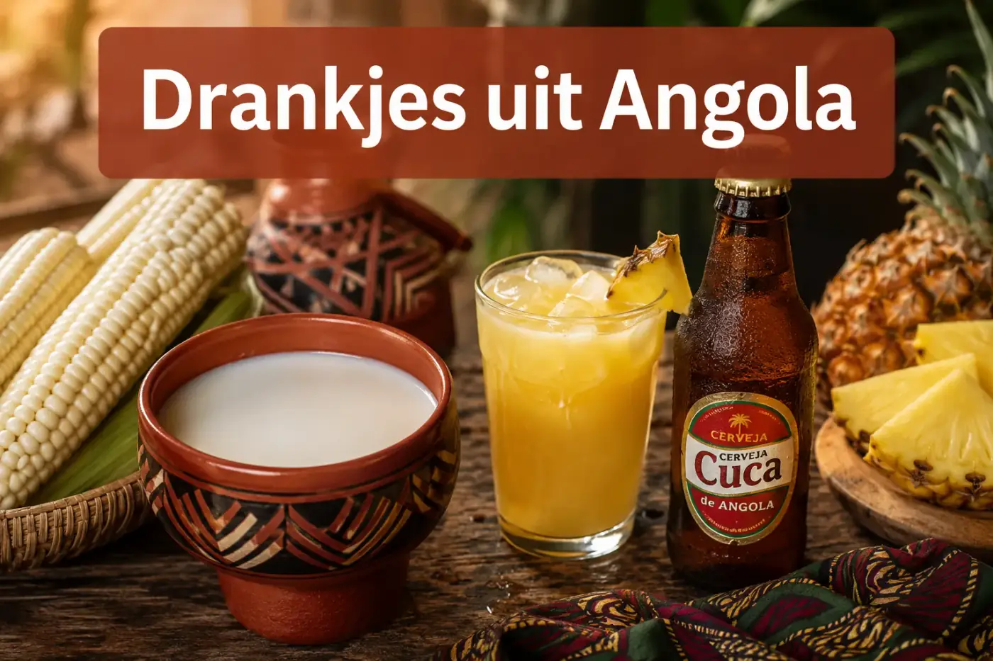 Typische drankjes uit Angola