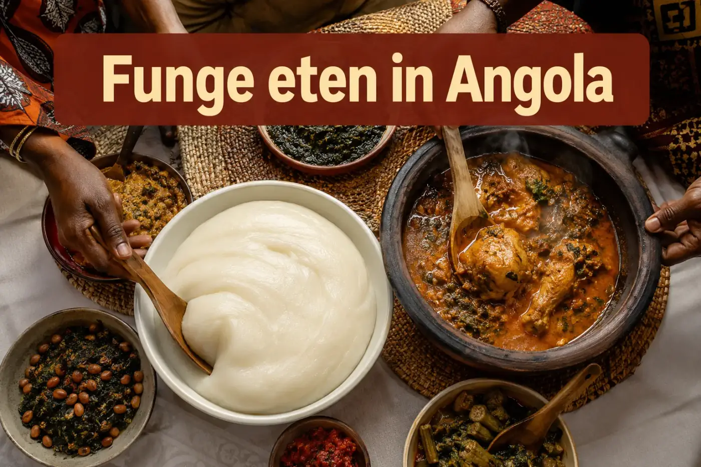 Hoe eet je funge op de Angolese manier? Tafeletiquette voor reizigers