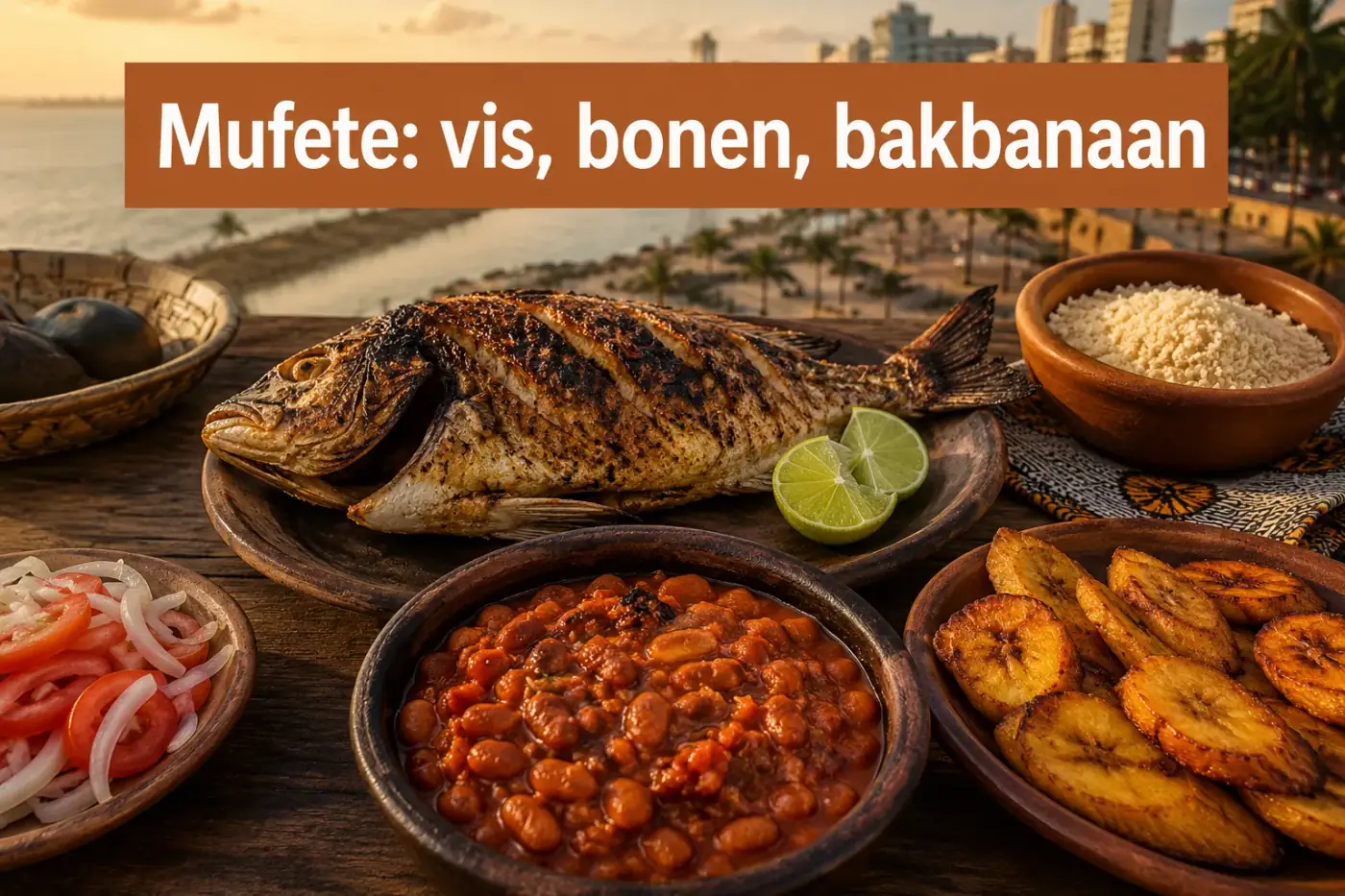 Mufete eten in Luanda